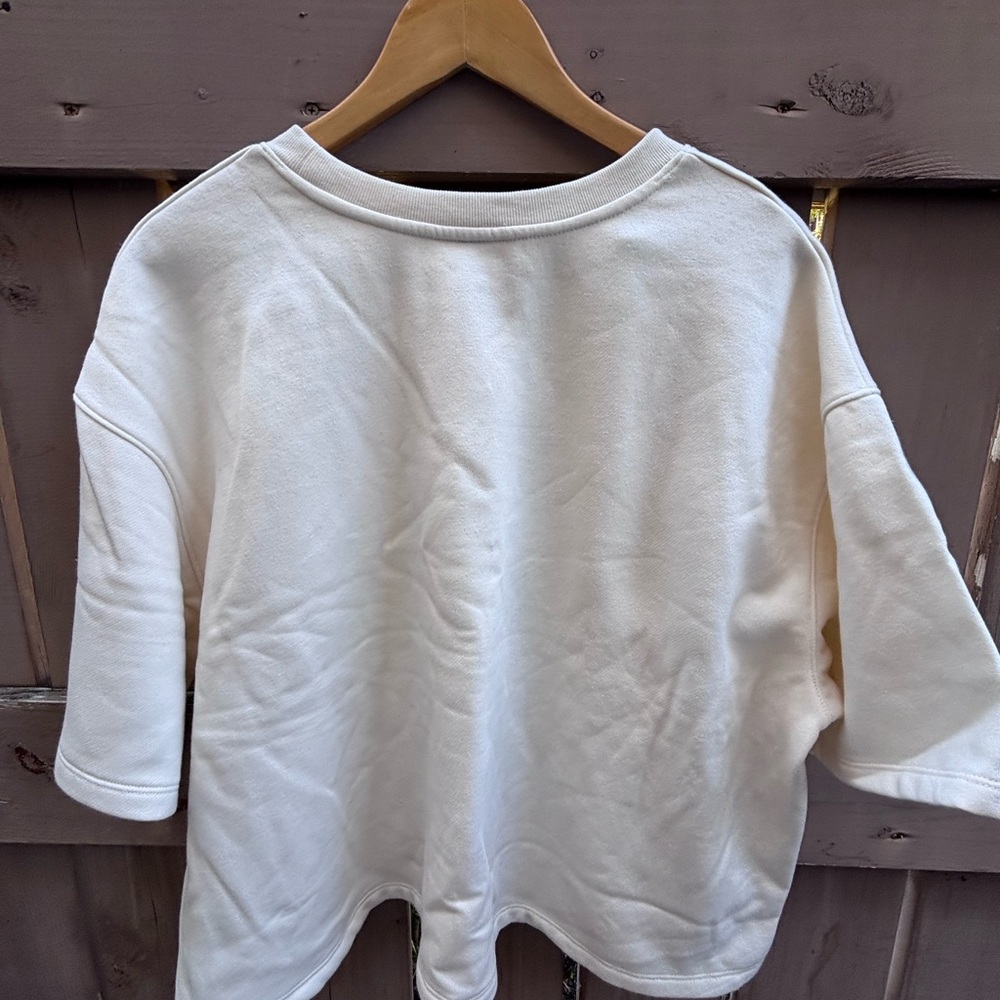 🎉NWT🎉 Universal Thread Cream Scoop Neck Sweater - Picture 12 of 14